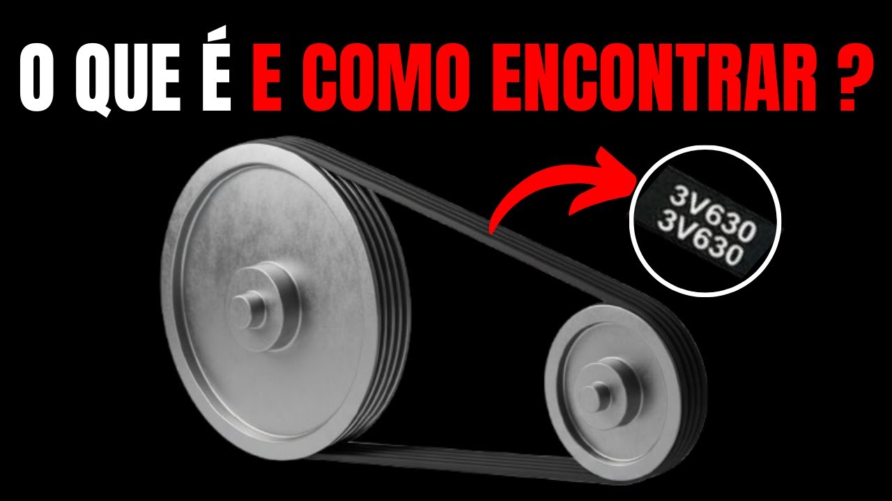 Como calcular o comprimento da correia V
