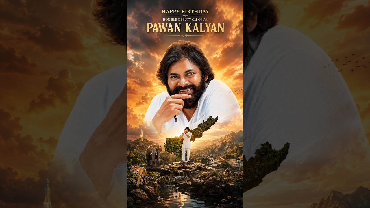 Happy Birthday Pawan Kalyan | Hon&rsquo;ble Deputy CM of AP 🎂✨