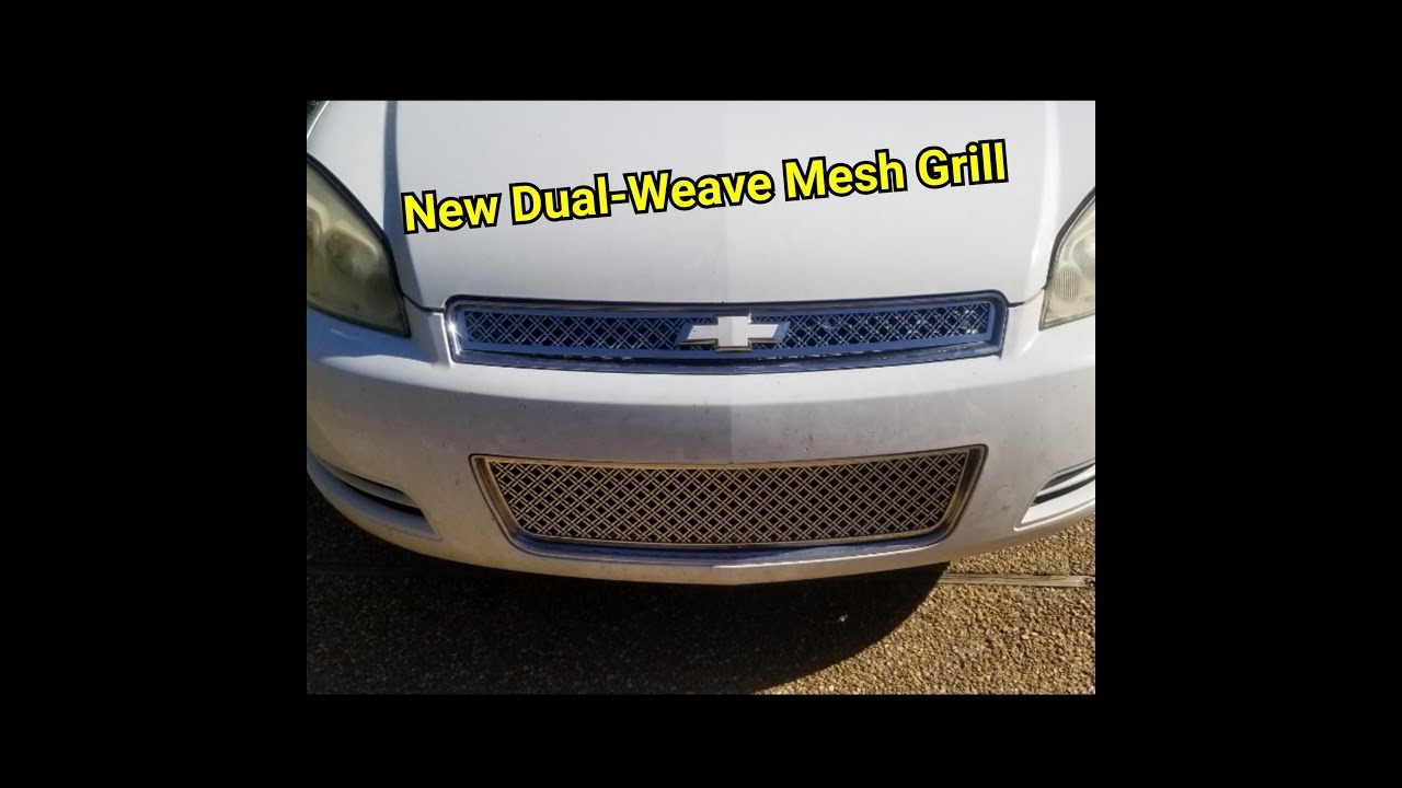 Impala Dual Weave Mesh Grill