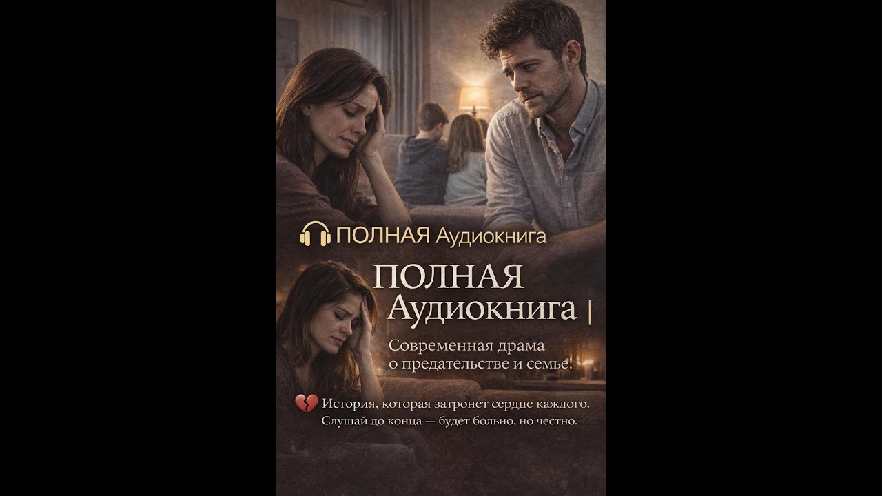 💔 «Мы не твои дети после измены»🎧ПОЛНАЯ Аудиокнига | Современная драма о предательстве, семье !