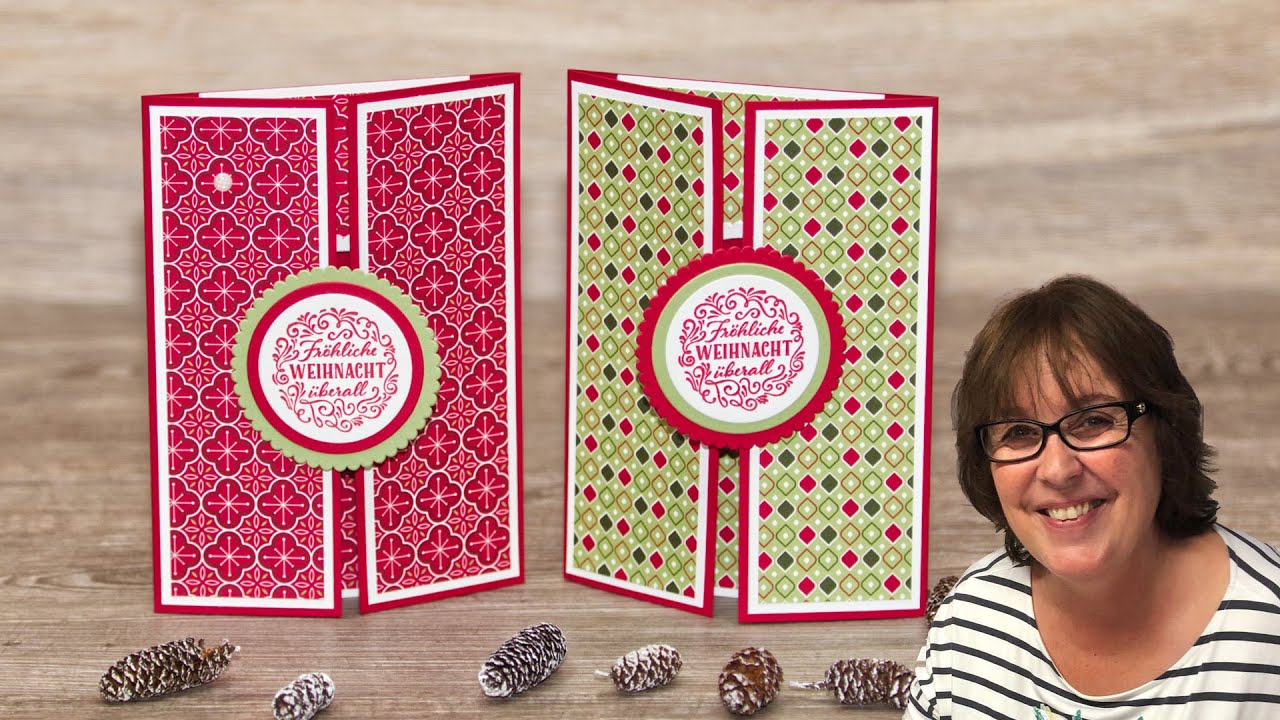 Peek-A-Boo Karte / Besondere Kartentechnik・Weihnachten im Herzen・Stampin’ Up!