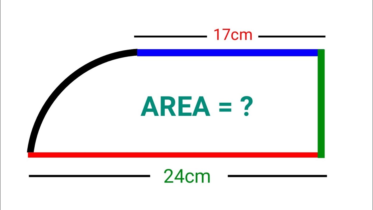 Geometry | Find the area of the given figure | Olympiad Problem | Geometry Olympiad Problem
