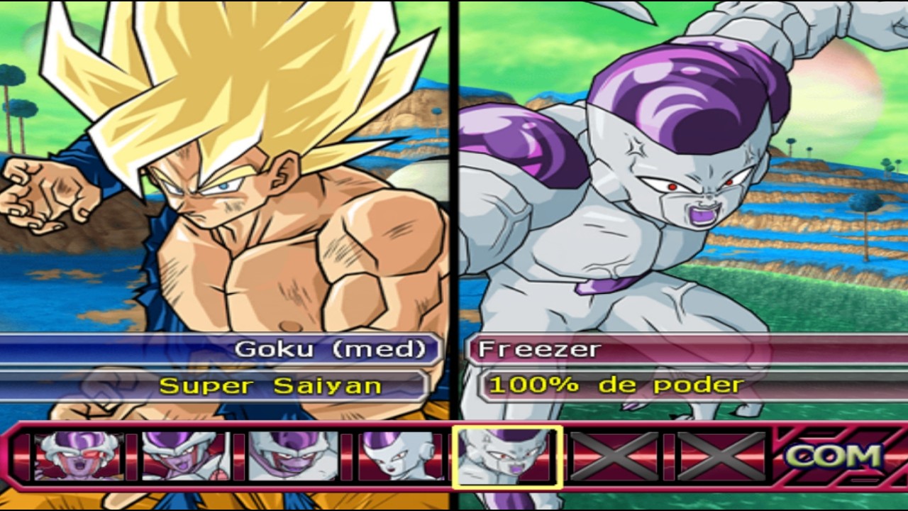 TEAM GOKU (MED) SSJ vs TEAM FREEZER (FORMA FINAL) MAX POWER || DRAGON BALL Z BUDOKAI TENKAICHI 3
