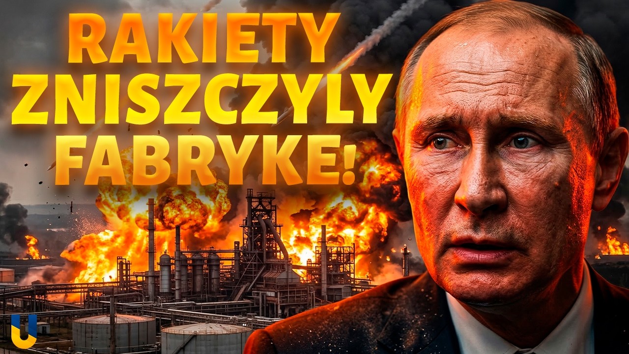 Rosja WDARLA sie przez granice Ukrainy i DROGO ZAPLACILA: rakiety trafily fabryke Putina