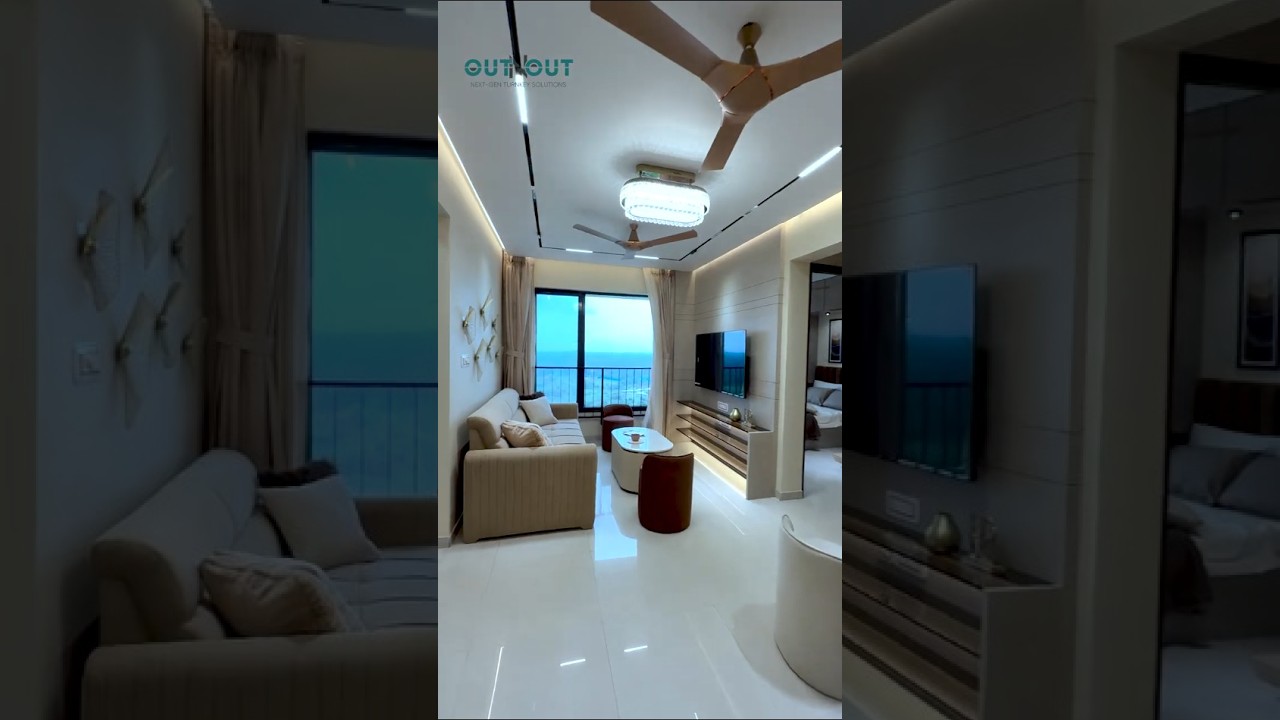 Smart 1BHK Interior Design at Joyville - Out N Out Studio