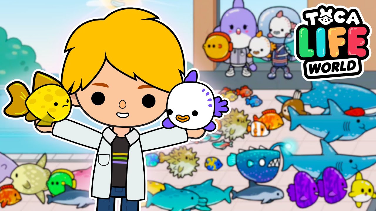 ALL FISH in TOCA BOCA 🐟 Toca Life World