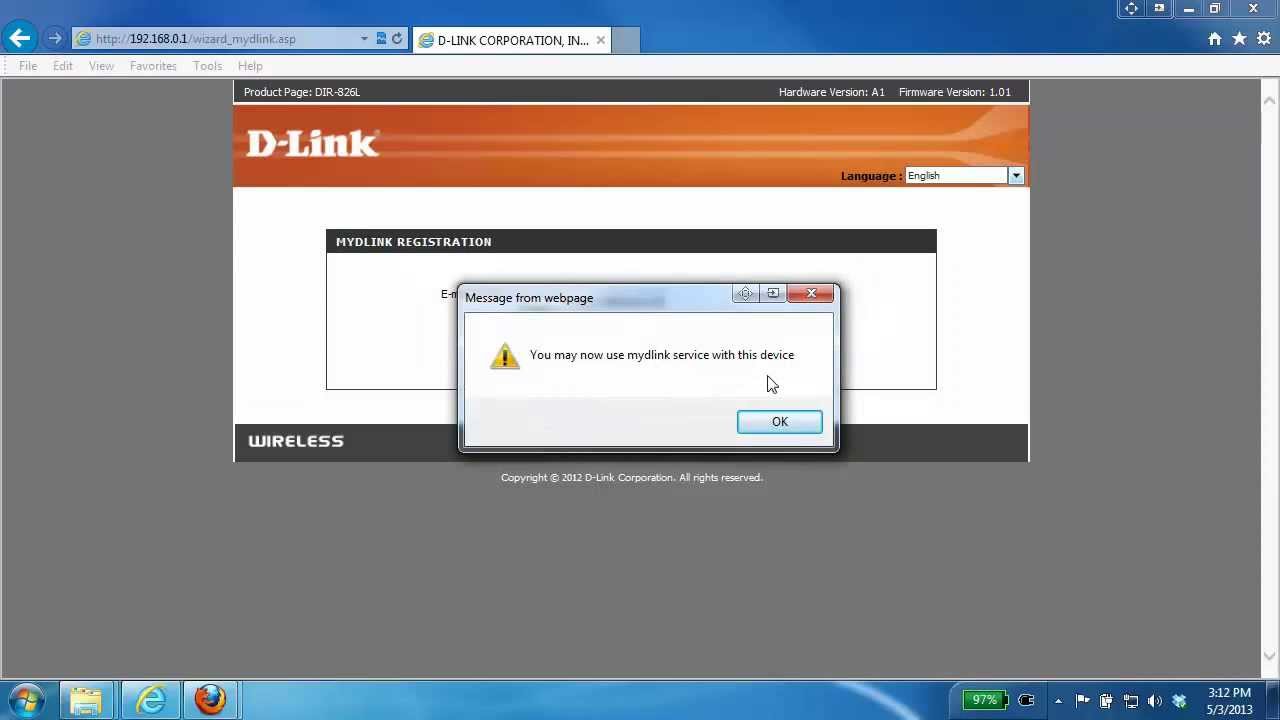 How to add your mydlink router to your mydlink account.