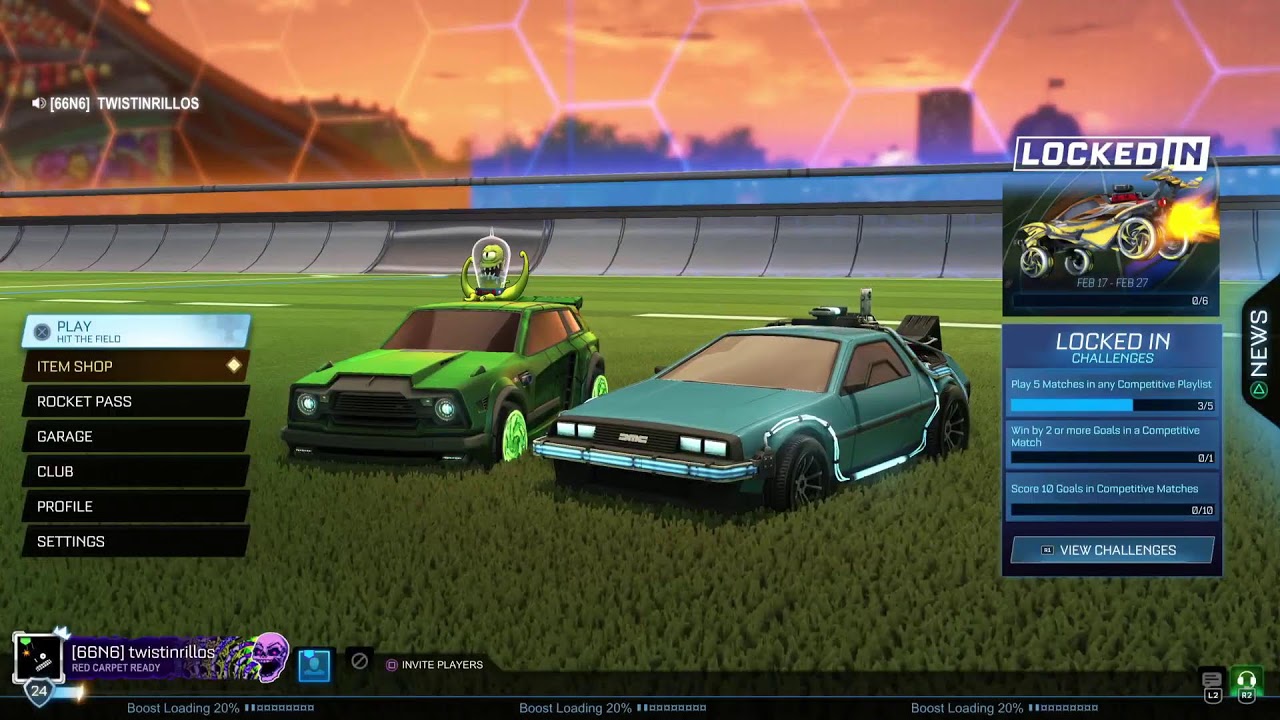 Rocket Cars Shenanigns (Day 371) @fate1er @ysosrsgaming