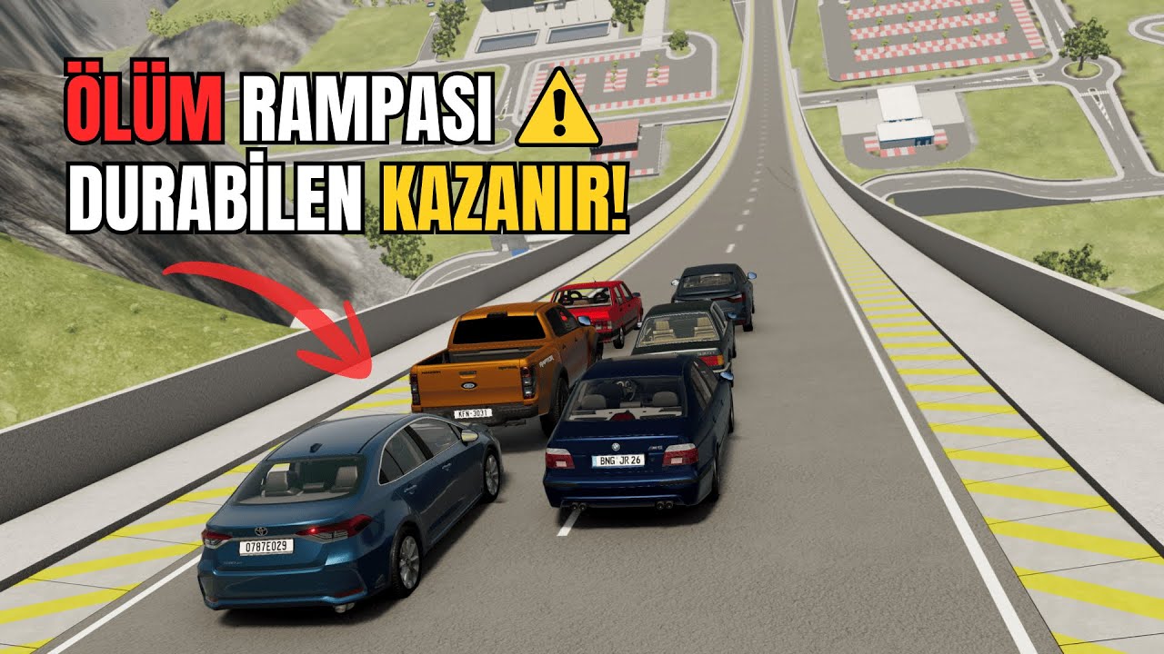 Bu Rampada DURAMAYAN PARÇALANIYOR! | BeamNG.Drive