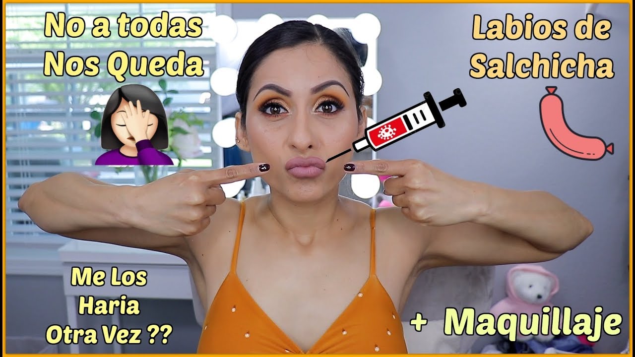 Caí en la Tentación  Otra Vez 🤦🏻‍♀️  Me Hicieron Los Labios Como Salchicha 💉💋🥴 - ♡IsabellaBeauty♡