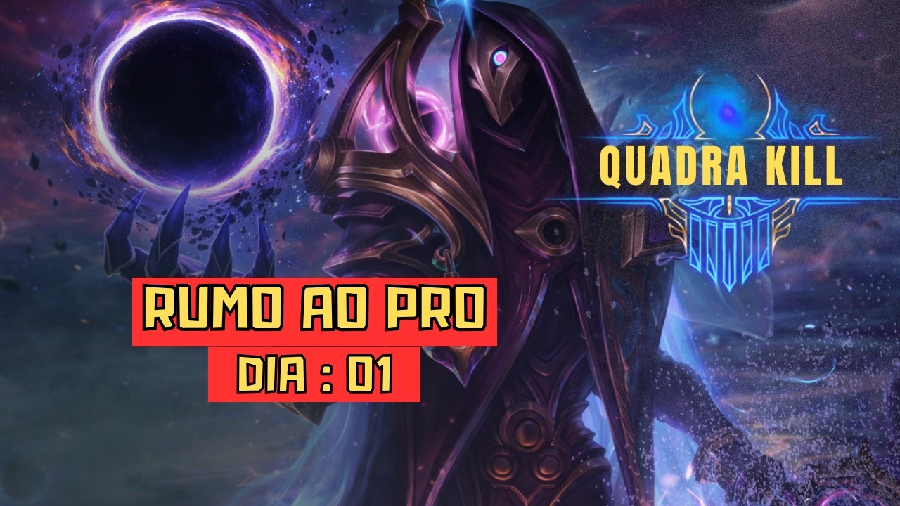 RUMO AO PRO #01 JOGO 2:  INSANO COM QUADRAKILL DE JHIN!