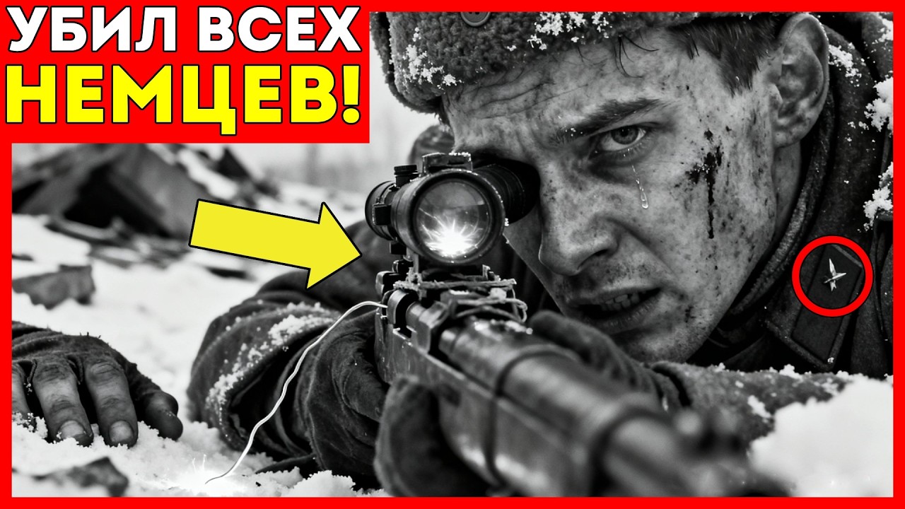Как ЗАПРЕЩЕННЫЙ ночной метод СОВЕТСКОЙ СНАЙПЕРА с нагретой ПРОВОЛОКОЙ убил 31 немца БЕЗ ЕДИНОГО...