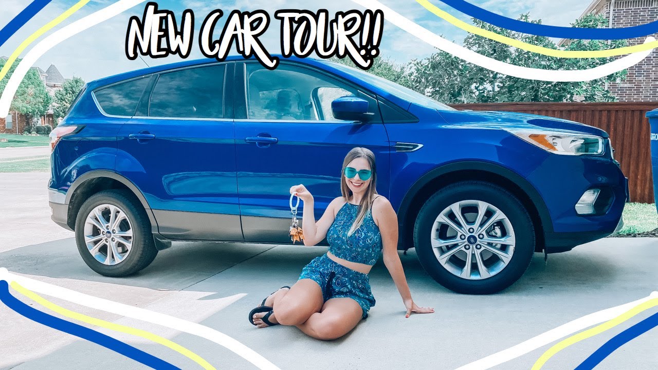 new car tour!! meet dory :))) my 2017 ford escape