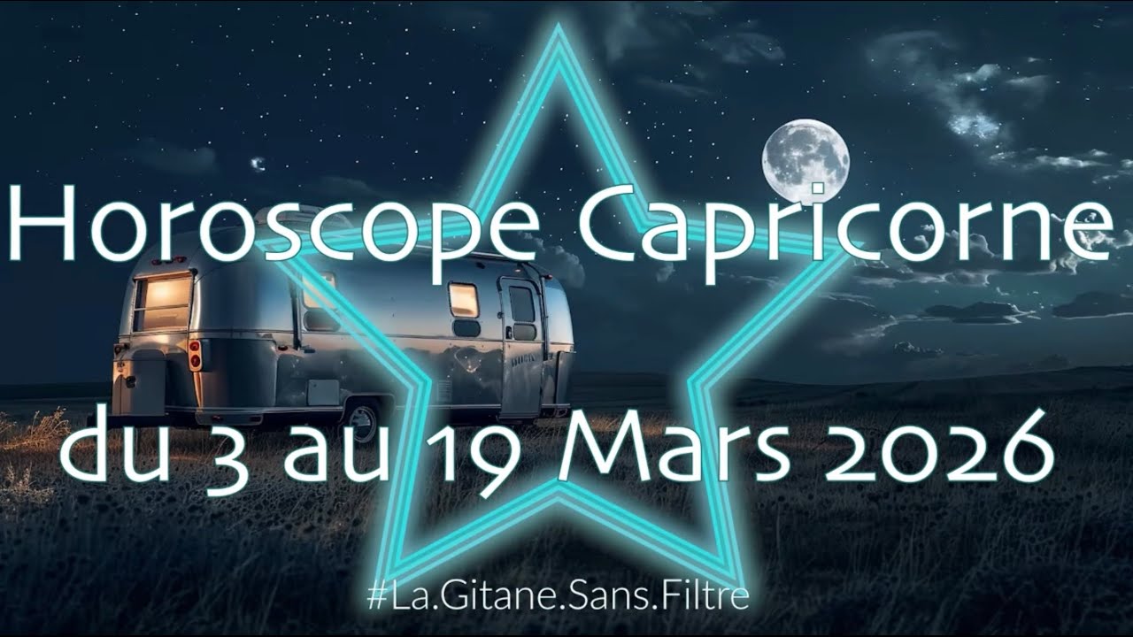 CAPRICORNE ♑️ Horoscope du 3 au 19 Mars 2026 : Ce que vous reconstruisez en silence devient solide