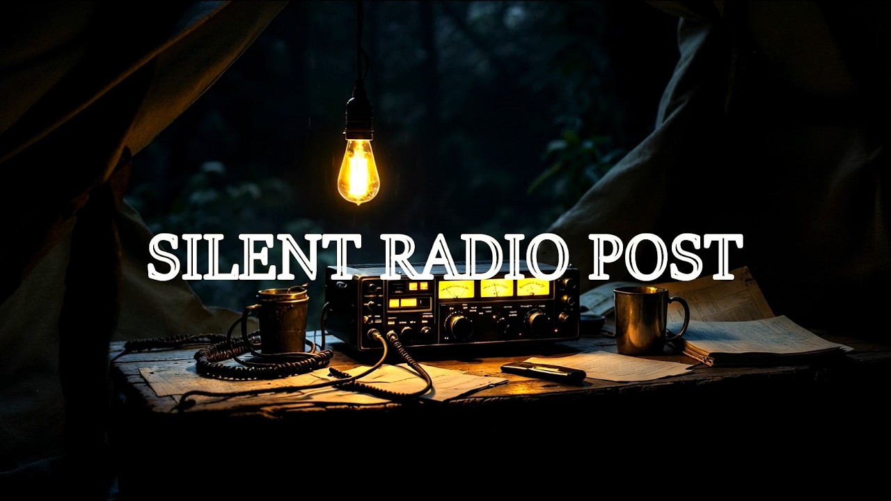 The Radio Is Still On — Abandoned Jungle Signal, Vietnam War Atmosphere & Static Night Loop