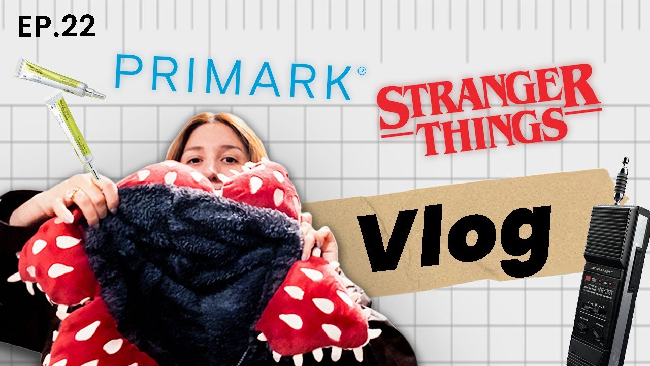 Buscando TODO sobre Stranger Things en PRIMARK | VLOG 22