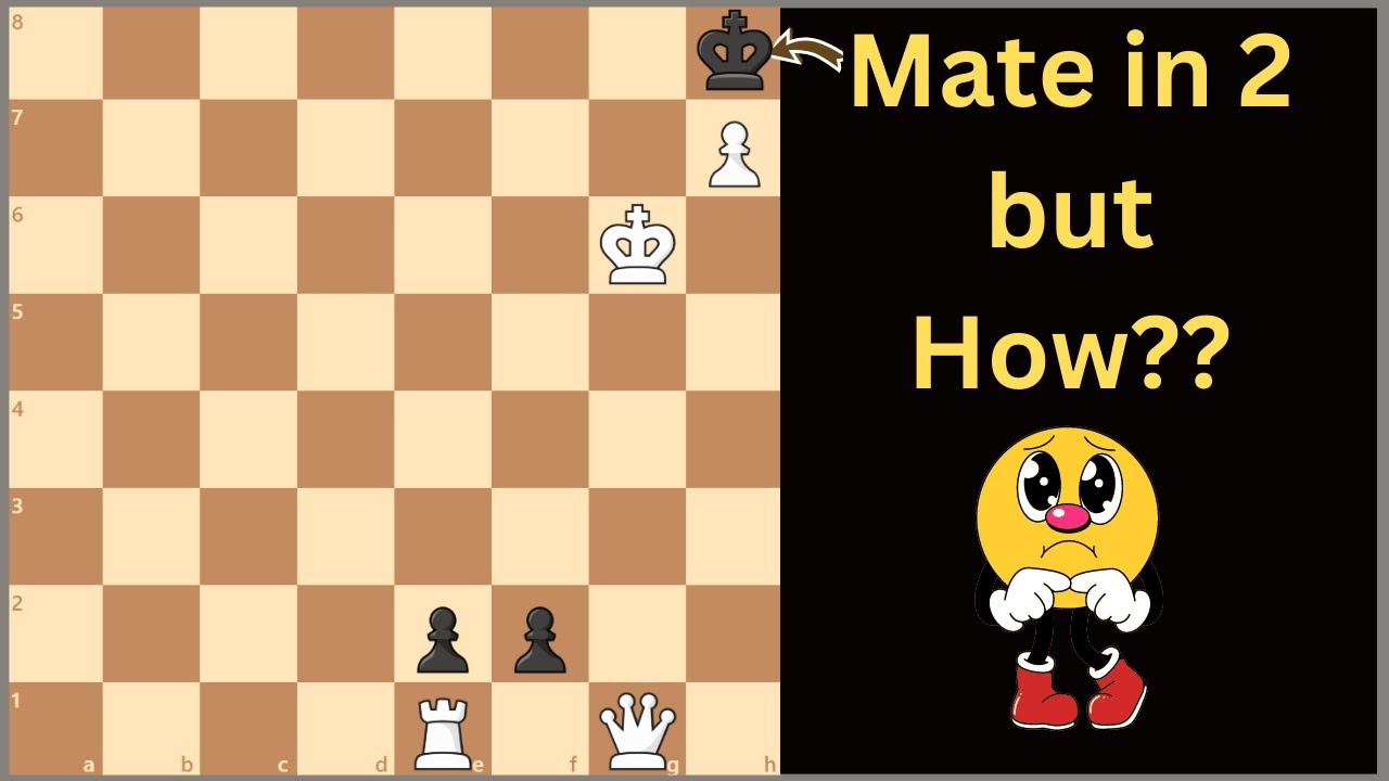 Super Checkmate in 2 Moves Puzzle!