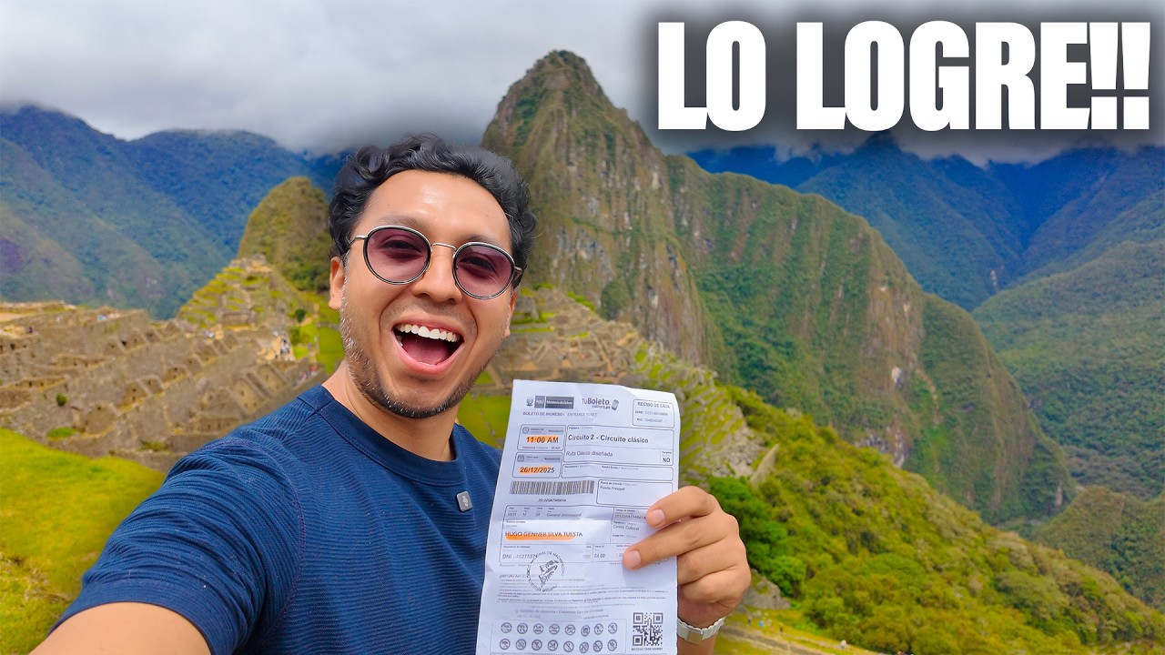 ¡NO VAYAS A CUSCO SIN VER ESTO! Cómo comprar ENTRADAS AGOTADAS a Machu Picchu ⛰️🎟️