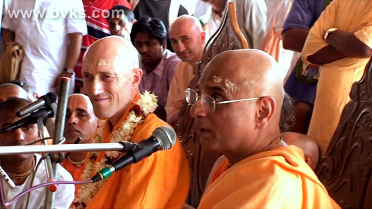 Bhakti Charu Swami is introducing Bhakti Vikasa Swami Watch till End