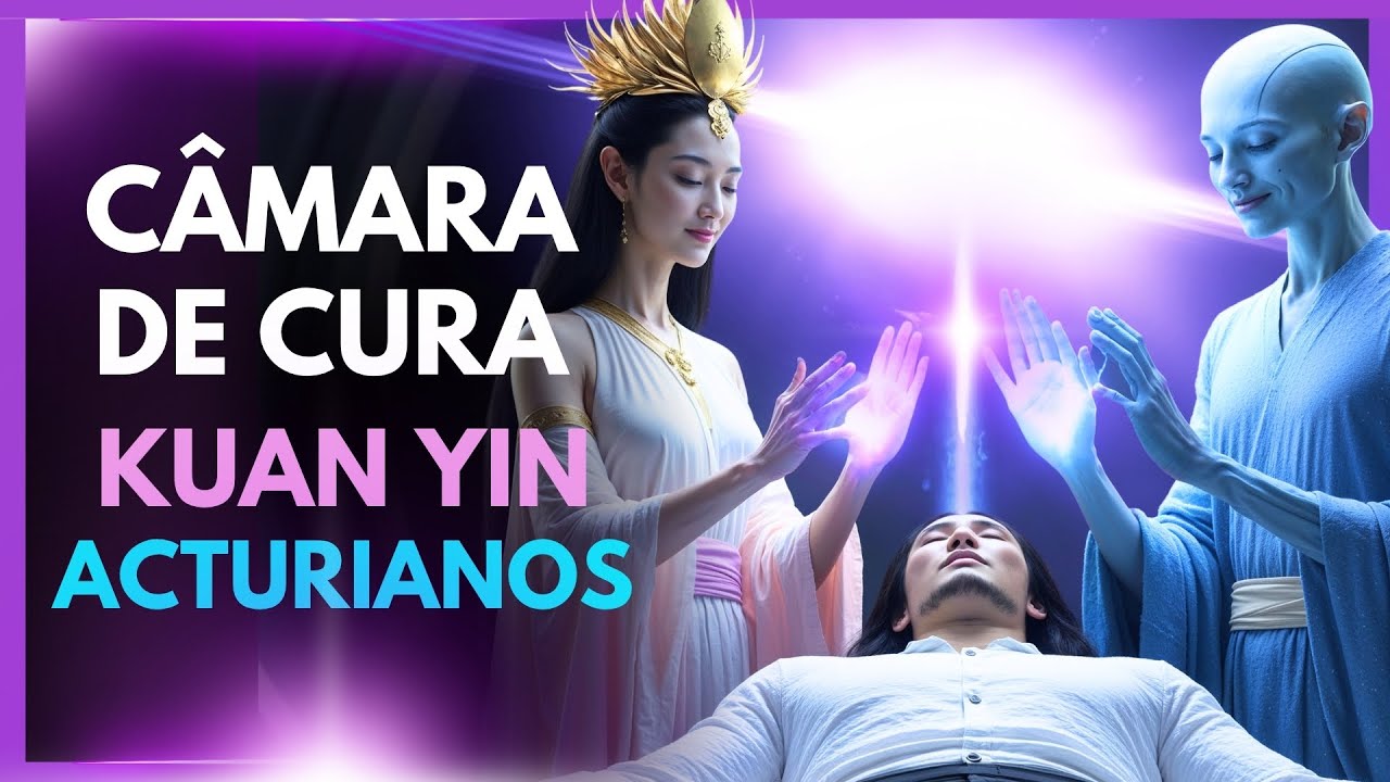 Entre na Câmara de Cura dos Arcturianos com Kuan Yin ✨ A Experiência Mais Curadora da Sua Vida