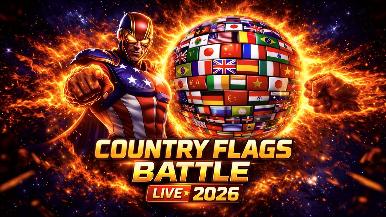 Country Flags Battle Game Live 2026💯💯🔥