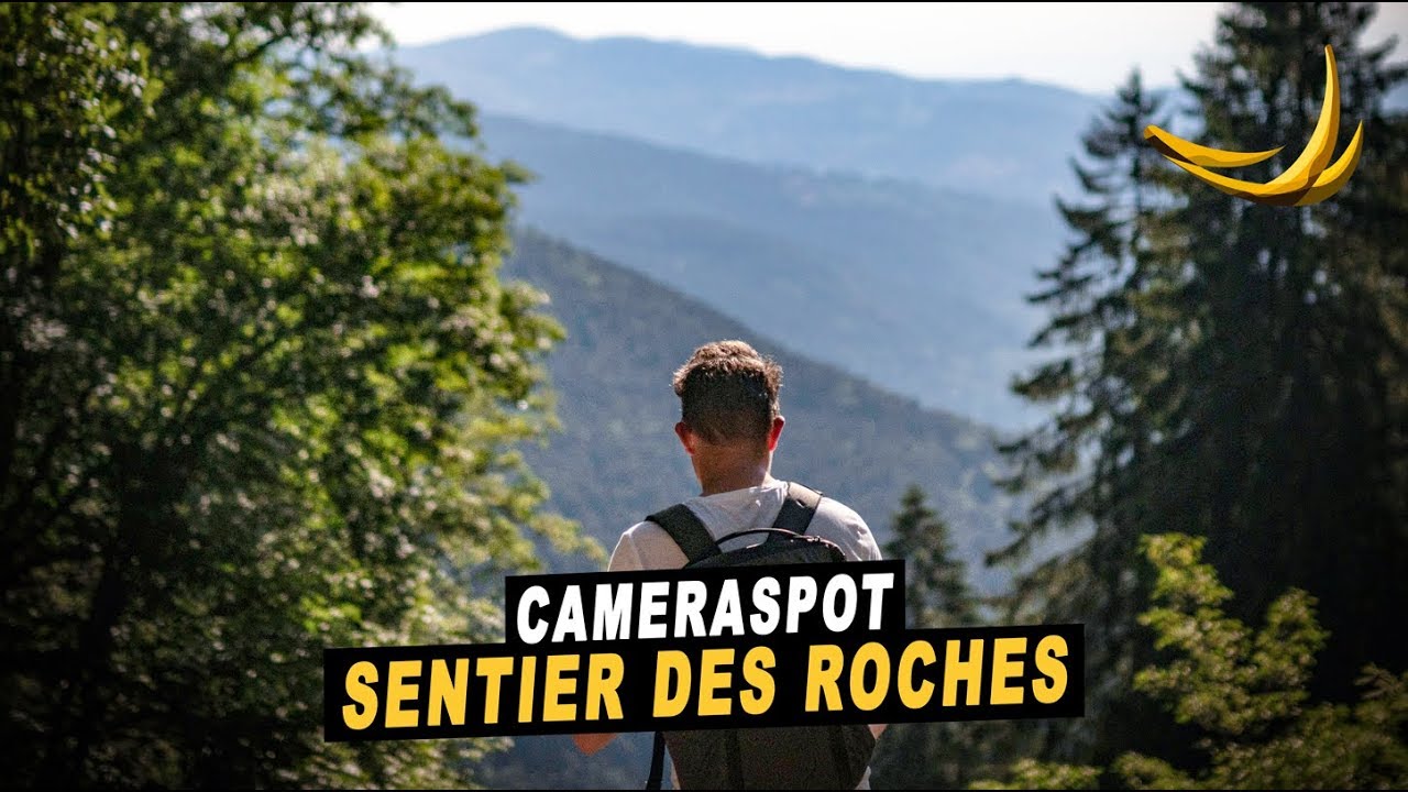 Gevaarlijke wandelroute in de VOGEZEN Frankrijk - Sentier des Roches