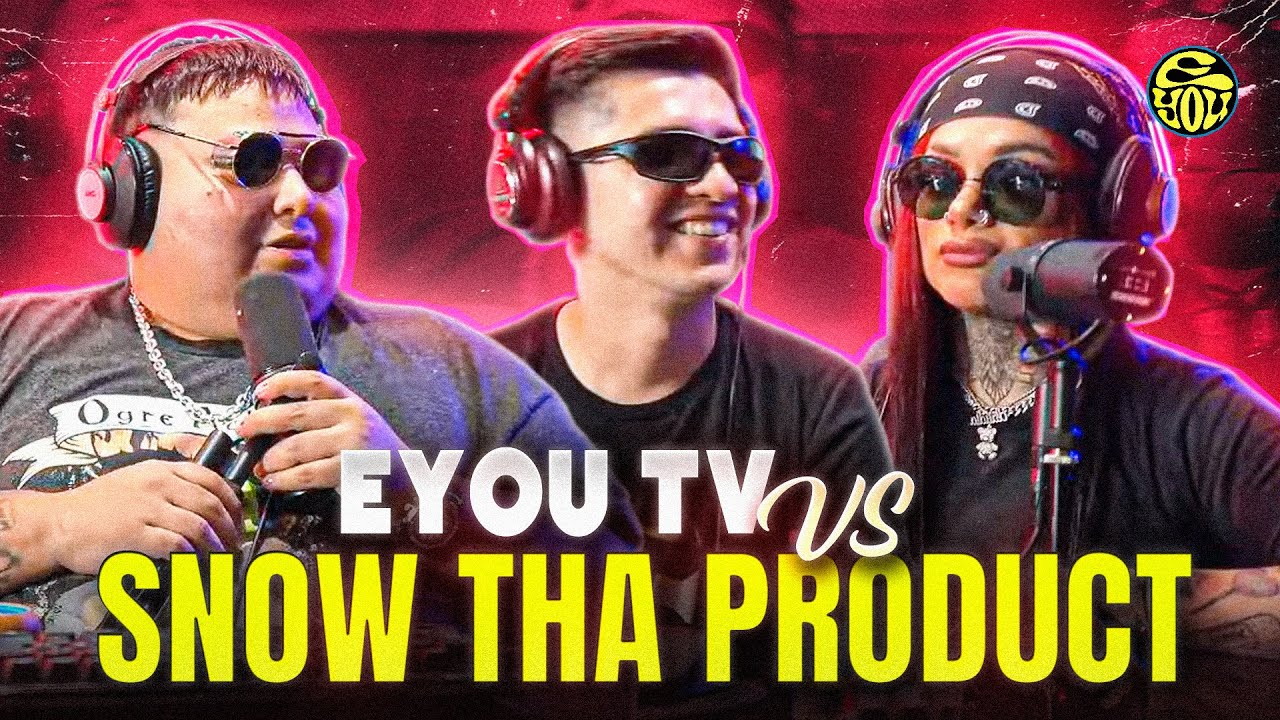 SNOW THA PRODUCT vs EYOU TV - SNOW VIENE AL ESTUDIO A REGAÑARNOS!