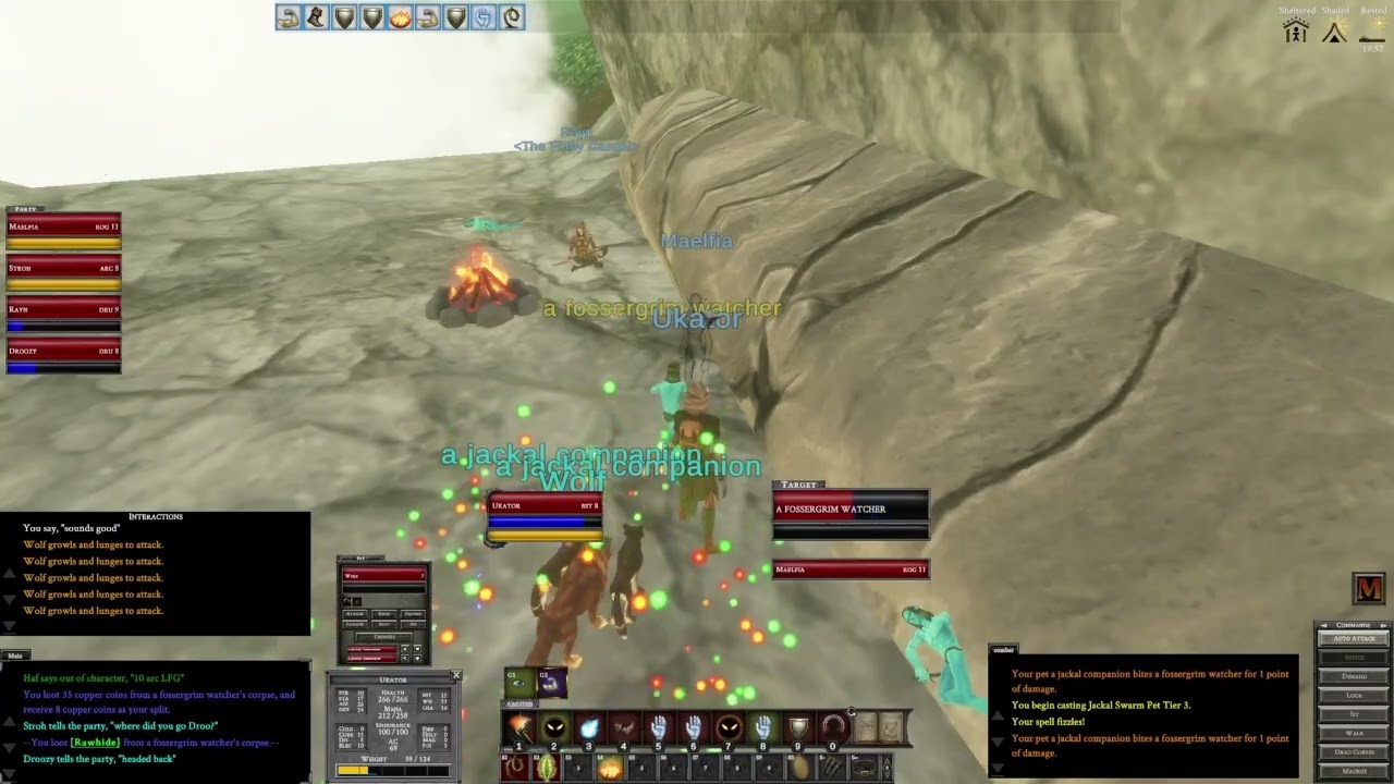 Fossegrim in Evershade - Beastmaster - Monsters and Memories beta