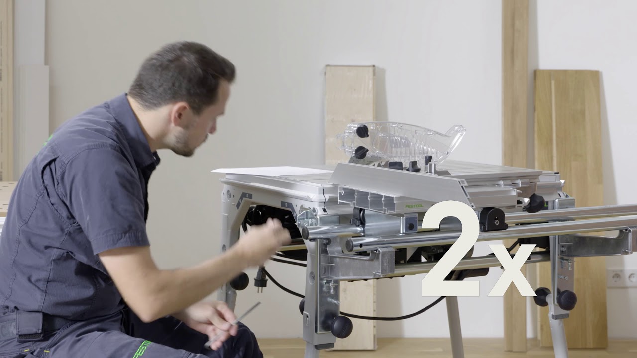 Festool Quick Guide - CS 70 - Table coulissante