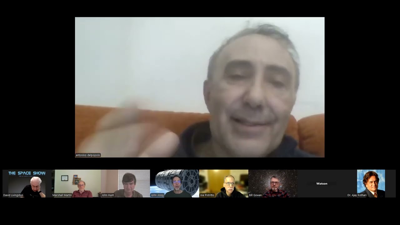The Space Show Features Dr. Antonino del Popolo.