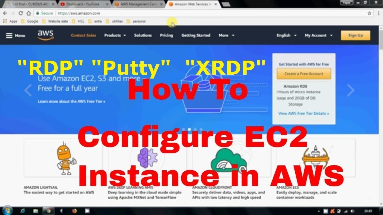 How to launch a Linux EC2 instance in AWS || Access it using PUTTY ||Curious Abeey