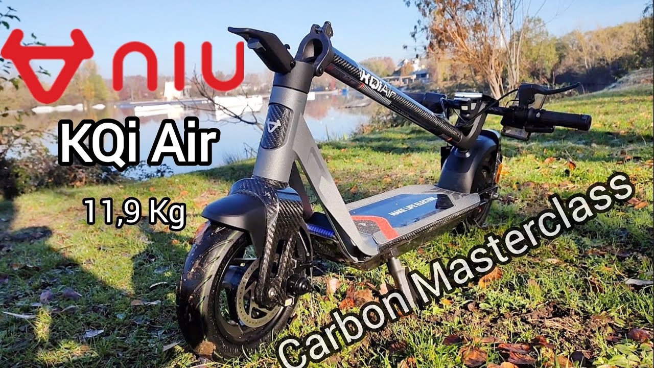 NIU KQi Air Carbon Masterclass — официальный обзор электросамоката.