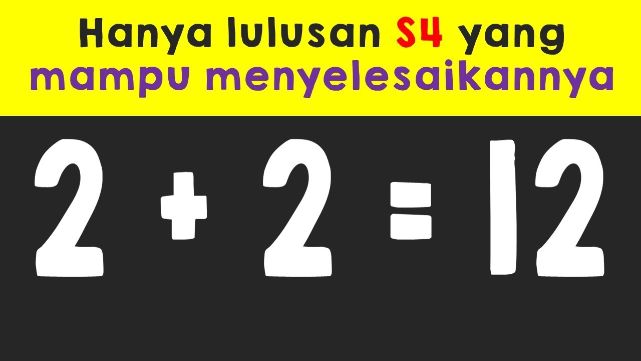7 Trik Matematika ini bisa buat teman paling pintar kamu bingung