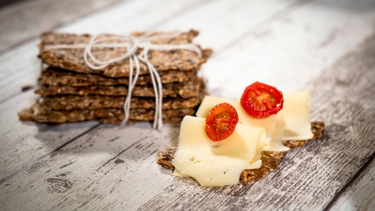 Glutenfrie knekkebrød - Lavkarbo