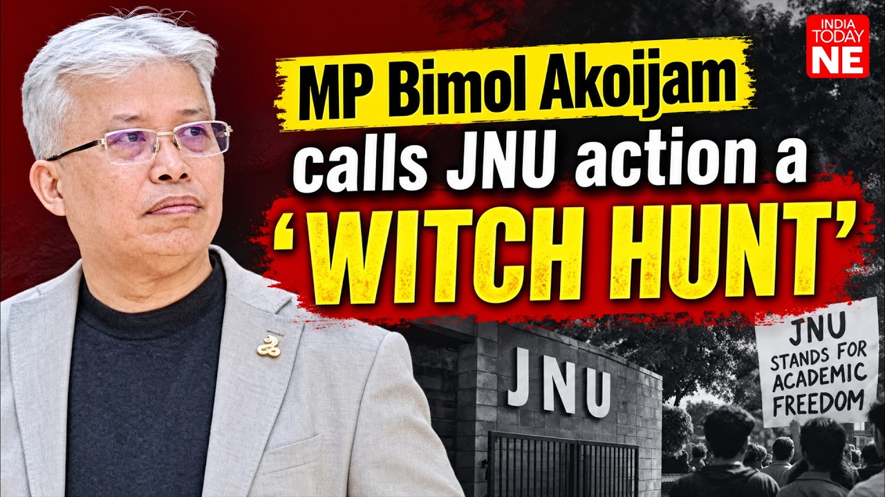 Депутат от Манипура Бимол Акойджам назвал действия JNU &laquo;охотой на ведьм&raquo; и заявил: &laquo;пусть они сни...