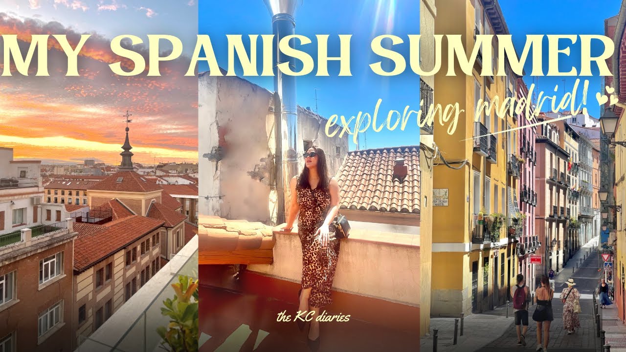 ИССЛЕДУЕМ МАДРИД!☀️🇪🇸 (Экскурсия по номеру отеля, шопинг, тапас-марафон, новые друзья и многое др...