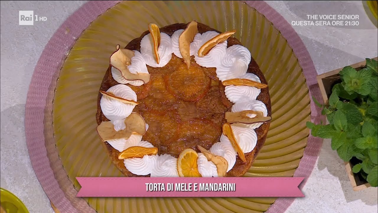 Torta mele e mandarini - È sempre mezzogiorno - 15/03/2024