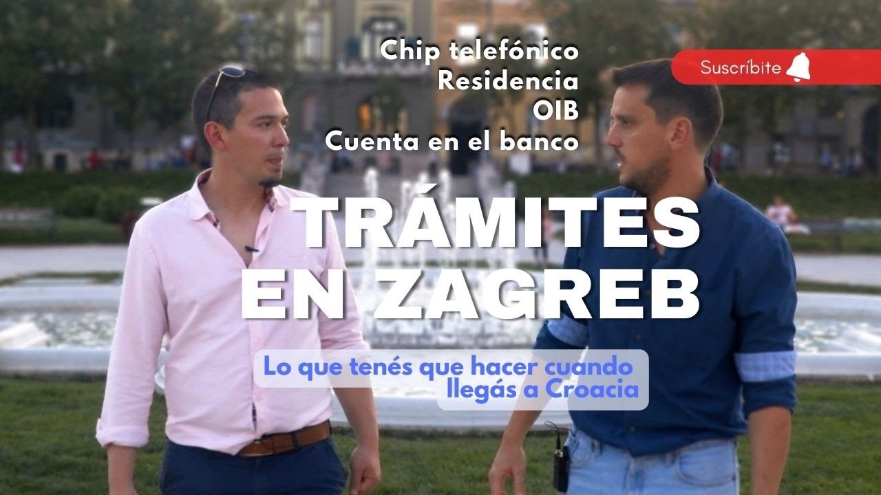 Haciendo trámites en Zagreb - ¿Qué hacer cuando llego a Croacia?
