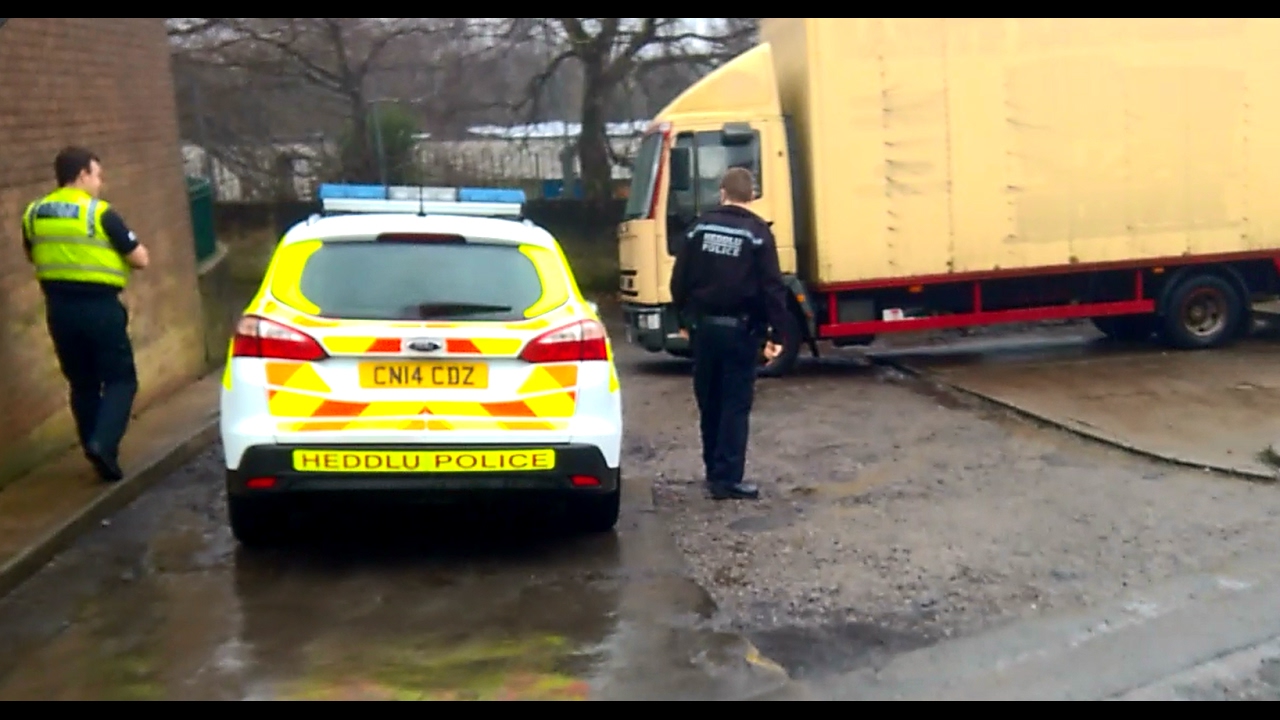 Stolen 3 Ton Hitachi Excavator Recovered in Cardiff