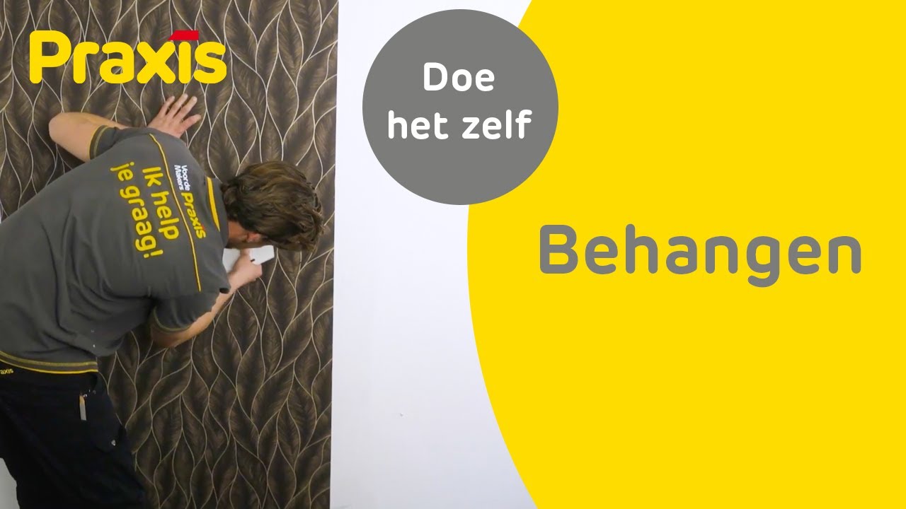 Behangen - Zo behang je een muur - Stappenplan | Praxis