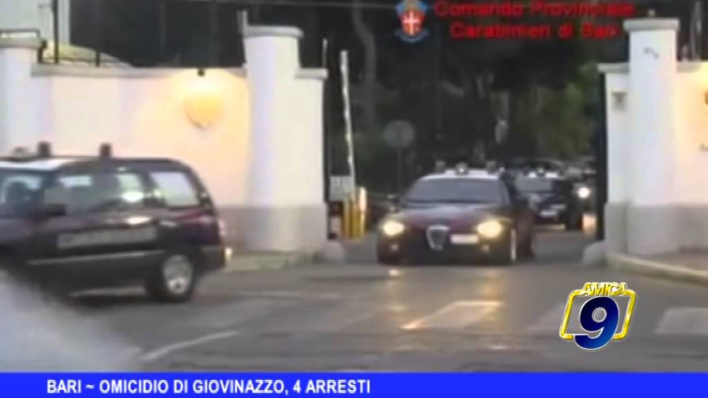 BARI | Omicidio di Giovinazzo, 4 arresti