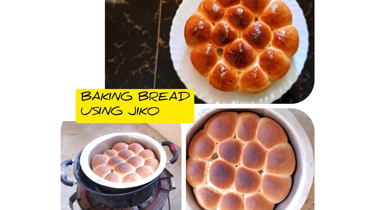 SIMPLE HOMEMADE BREAD USING CHARCOAL OVEN/ JIKO LA MAKAA.