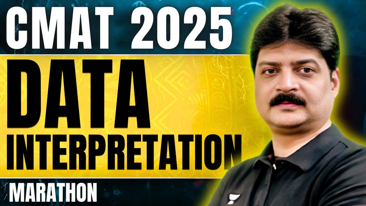 CMAT 2025: Complete Data Interpretation Expected Sets Marathon!!