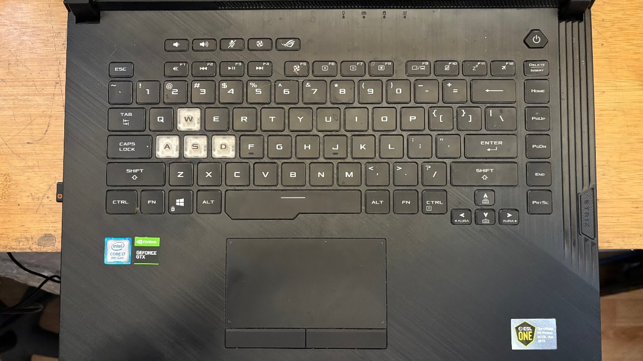 Asus ROG Strix Gl531G Keyboard Not Working