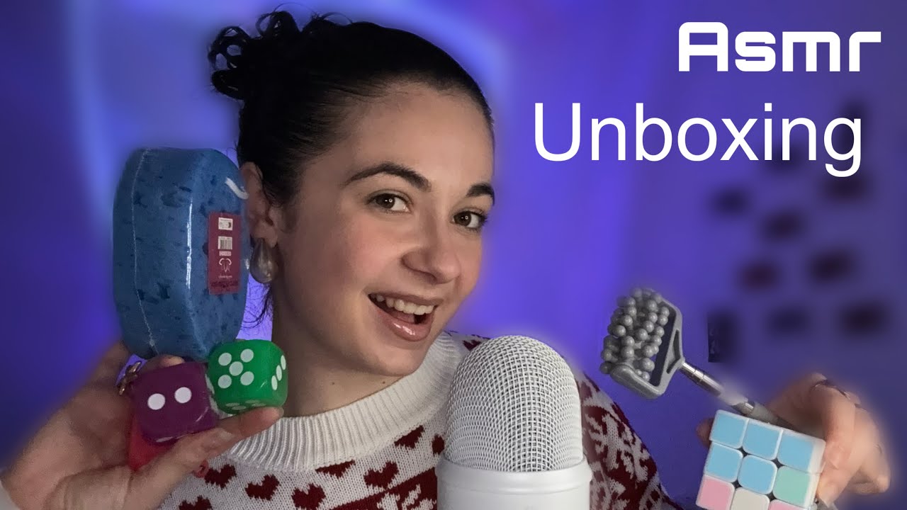   • ASMR FR • UNBOXING nouveaux triggers• 🫧🍭