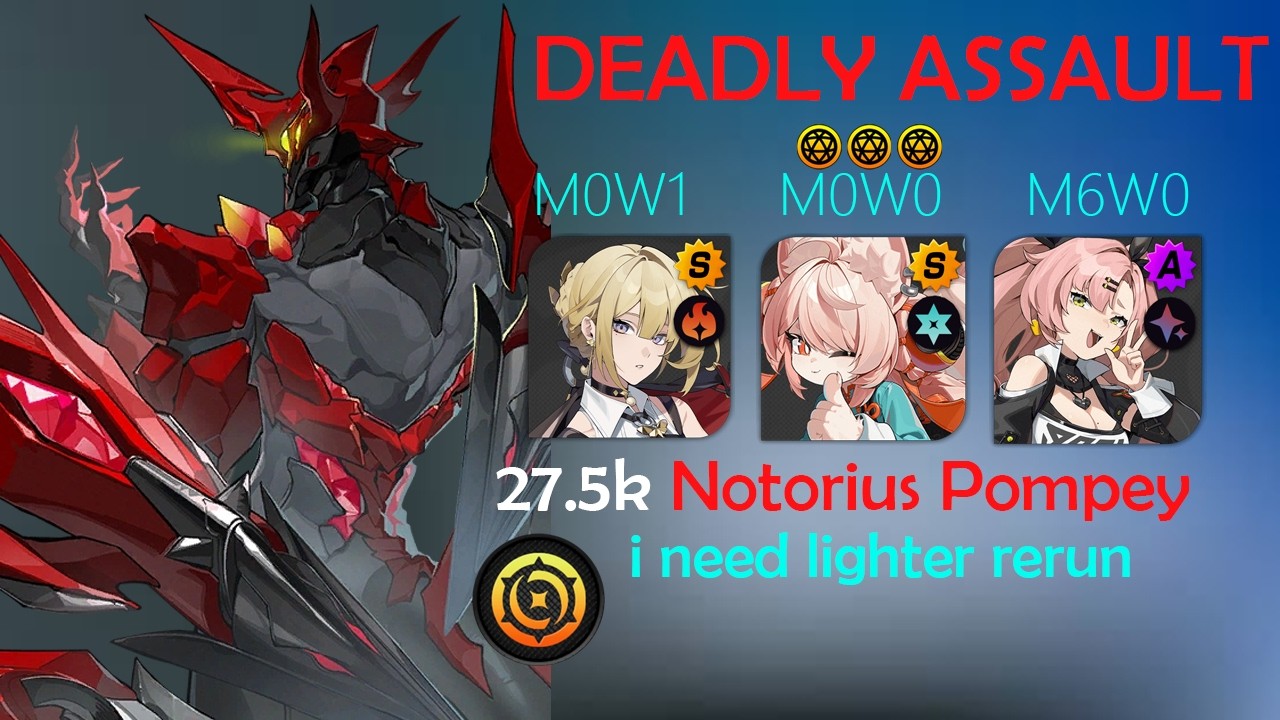 How to clear Notorious Pompey with F2P Evelyn | 2.6 Deadly Assault | ZZZ