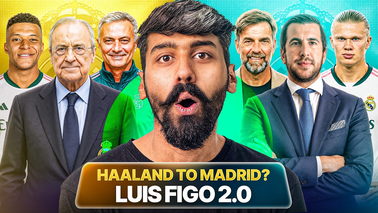 HAALAND & RODRI TO REAL MADRID !! LUIS FIGO 2.0 ??? REAL MADRID GOING CRAZYYYYY