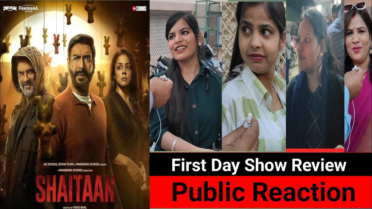 Shaitaan Movie Review,Shaitaan Movie Public Reaction| Ajay devgn| R Madhvan| Jyotika| I