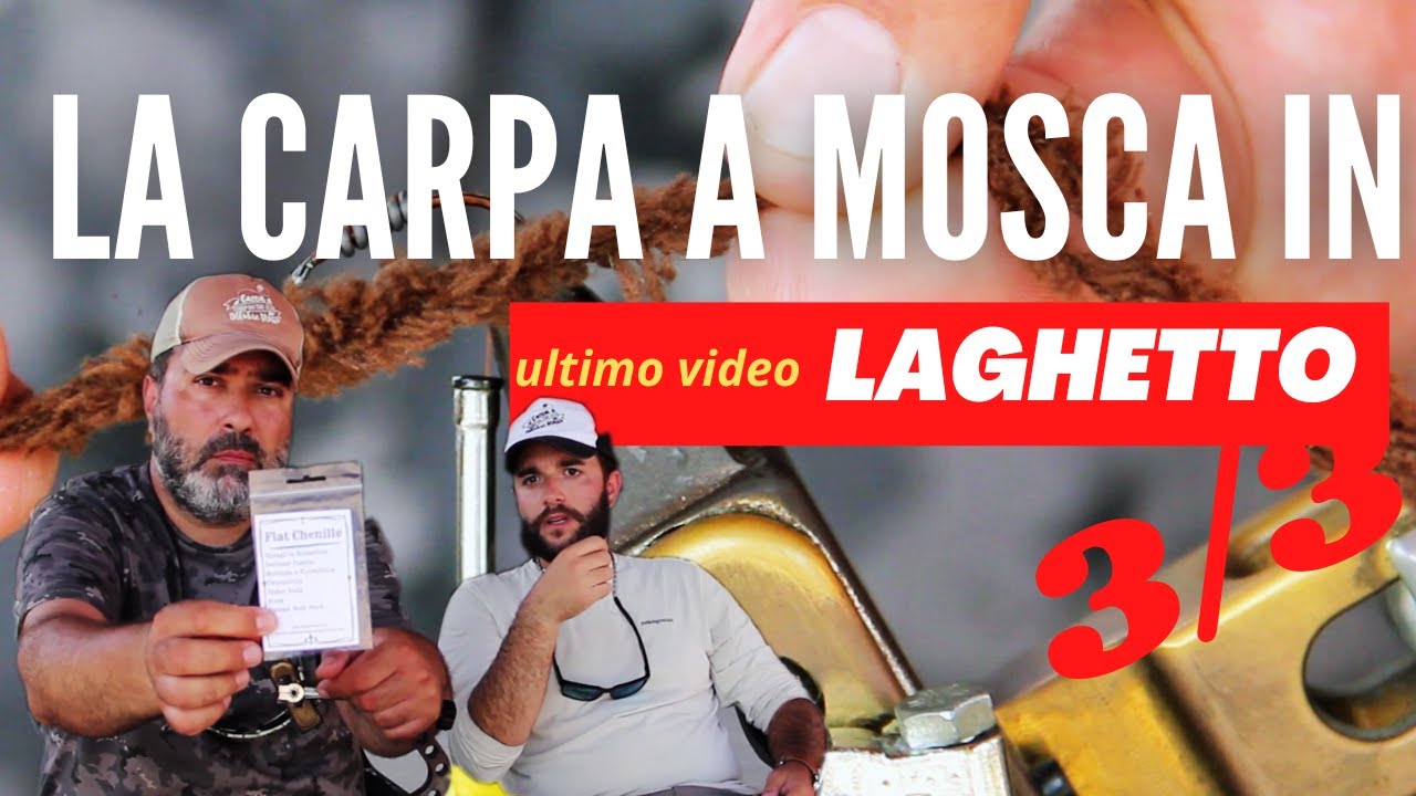 La carpa a mosca in laghetto - ultimo video - parte 3/3