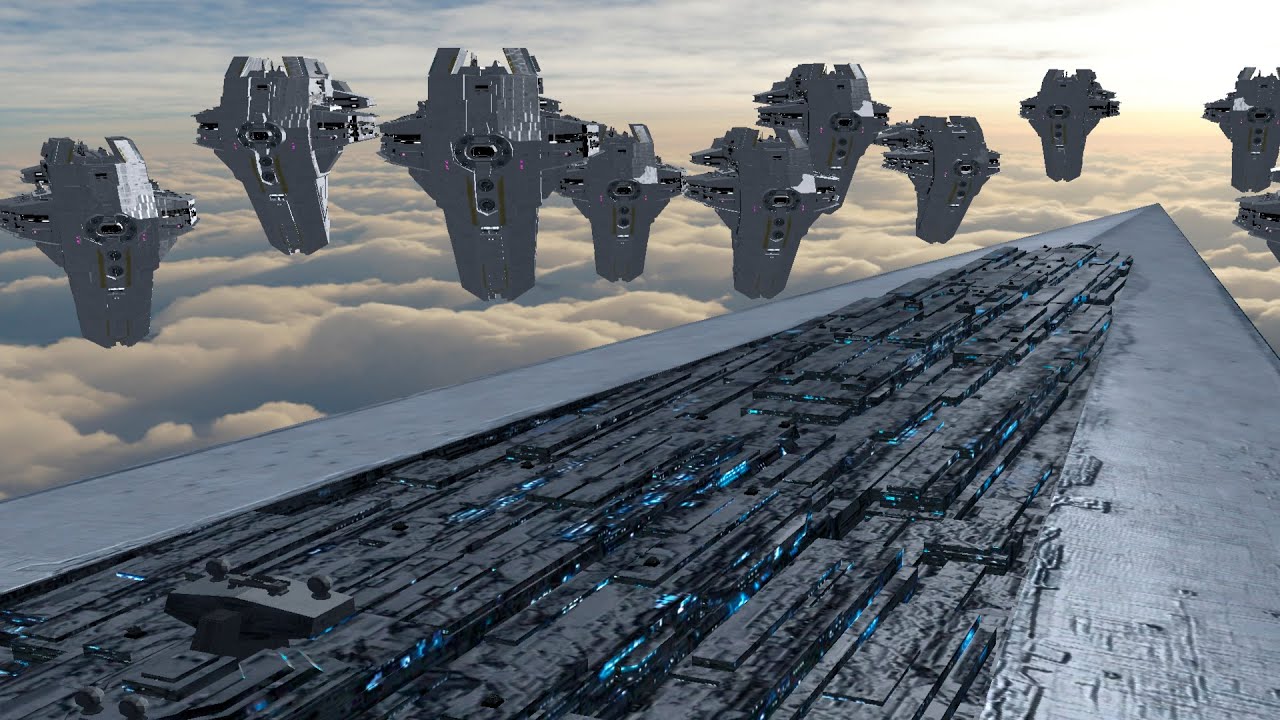 Executor Super Star Destroyer vs Starhawk Mk II | Empire at War AR